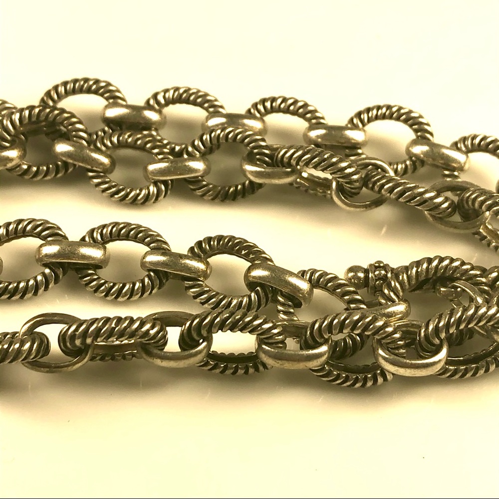 Judith Ripka necklace sterling silver